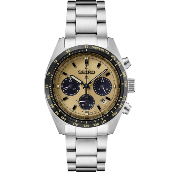 SSC817 Seiko Prospex Solar Chronograph Gold Dial Men's Watch