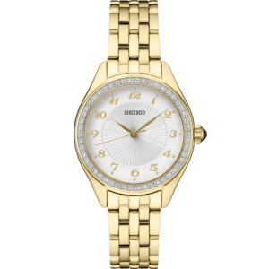 Seiko SUR394 Essential Silver Dial Stainless Steel Women's Watch