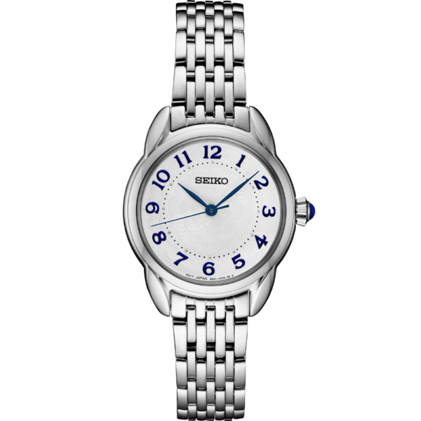 Seiko SUR561 Essentials White Dial Silver Women's Watch