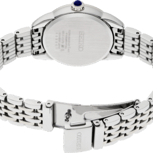 Seiko SUR561 Essentials White Dial Silver Women's Watch