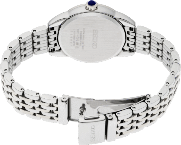 Seiko SUR561 Essentials White Dial Silver Women's Watch