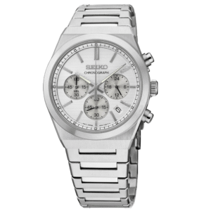 Seiko SSB451 Quartz Chronograph Silver Dial Men's Watch