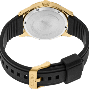 Seiko SUR560 Essential Gold Tone Black Dial Men's Watch