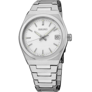 Seiko SUR573 Classic Quartz Silver Dial Ladies Watch