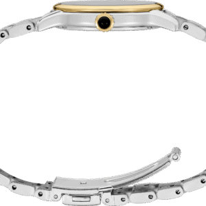 Seiko SUR578 Quartz White Dial Two Tone Ladies Watch