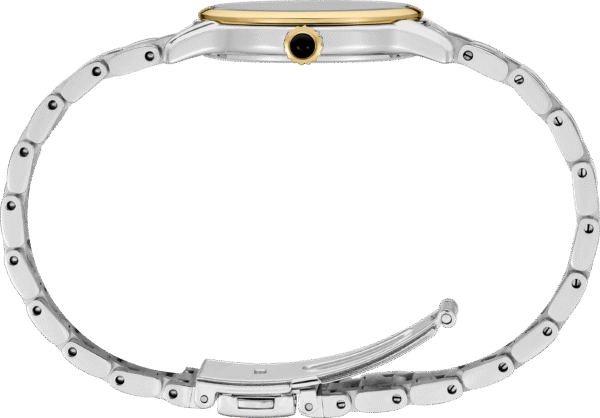 Seiko SUR578 Quartz White Dial Two Tone Ladies Watch