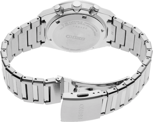 Seiko SSB455 Chronograph Quartz Gray Dial Men's Watch - Image 3