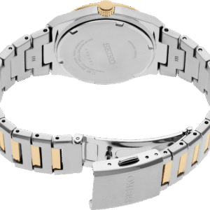 Seiko SUR578 Quartz White Dial Two Tone Ladies Watch