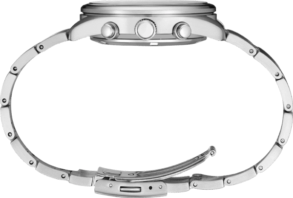 Seiko SSB425 Chronograph Quartz White Dial Men's Watch