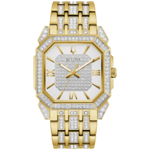 98A295 Bulova Octava Quartz Crystal Gold-Tone Men's Watch