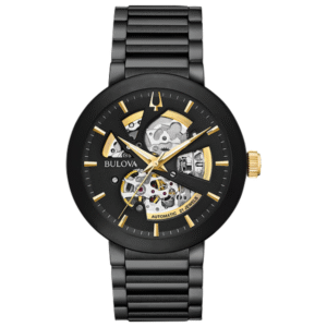 Bulova 98A203 Black Dial Stainless Automatic Men's Watch