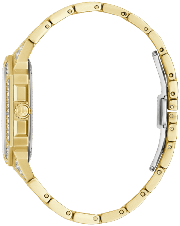 98A295 Bulova Octava Quartz Crystal Gold-Tone Men's Watch - Image 2