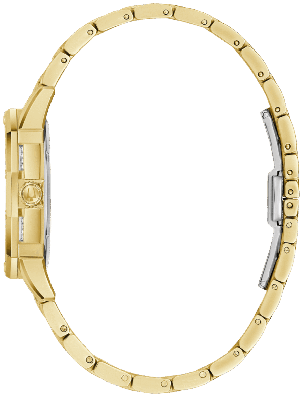 98L302 Bulova Octava Silver-Tone Dial Stainless Steel Ladies Watch - Image 2