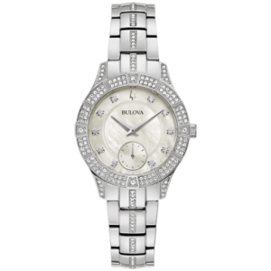 96L291 Bulova Phantom Stainless Steel Crystal Quartz Women's Watch