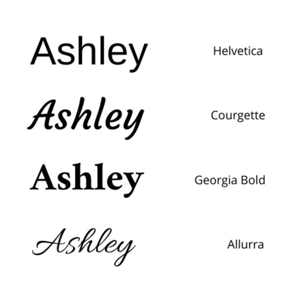 Sterling Silver Engravable Name Bar Necklace - Image 2