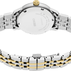 Seiko SRPL64 Presage Gold Dial Stainless Steel Women's Watch
