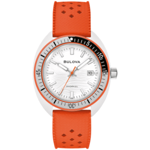 98B448 Bulova Snorkel Clownfish White Dial Men's Watch