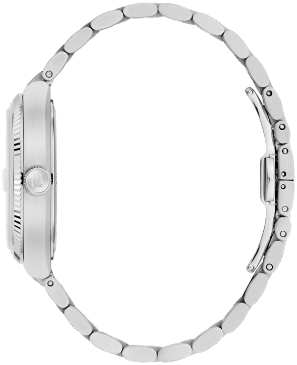 96B439 Bulova Classic Green Dial Quartz Dress Men's Watch - Image 2