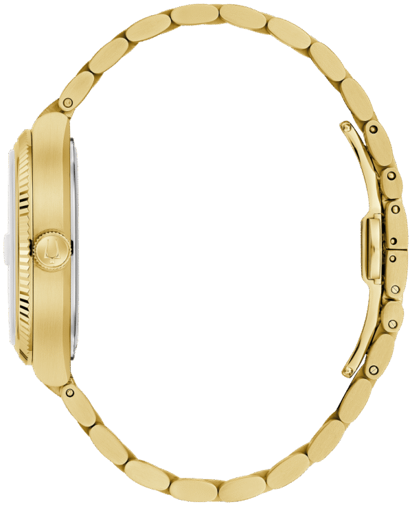 97B223 Bulova Super Seville Silver Dial Sapphire Men’s Watch - Image 2