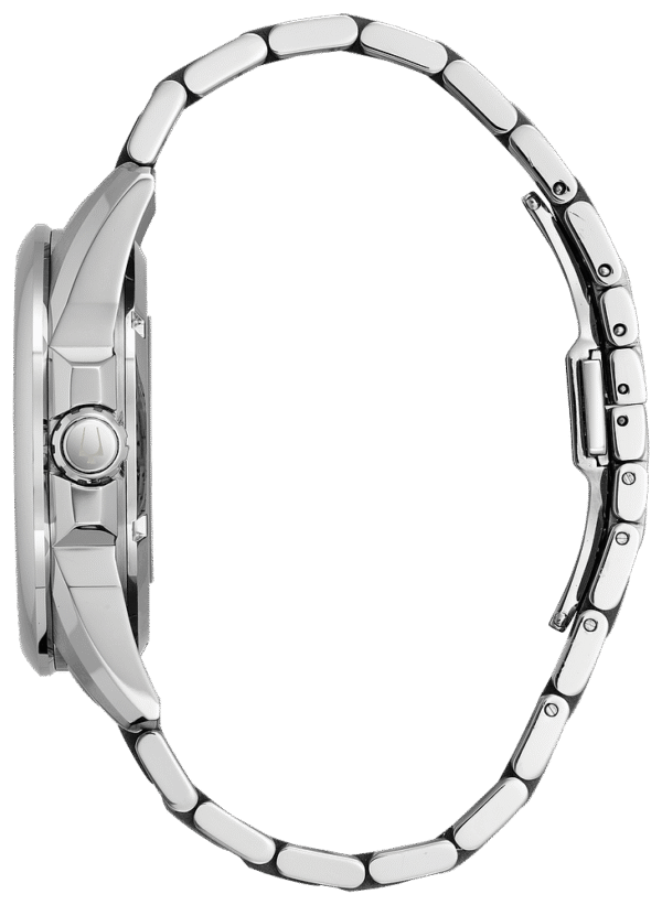 Bulova Classic 96A187 Silver Dial Automatic Men's Watch - Image 2