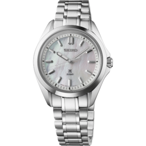 SUR605 Seiko Prospex Quartz White Dial Stainless Steel Ladies Watch